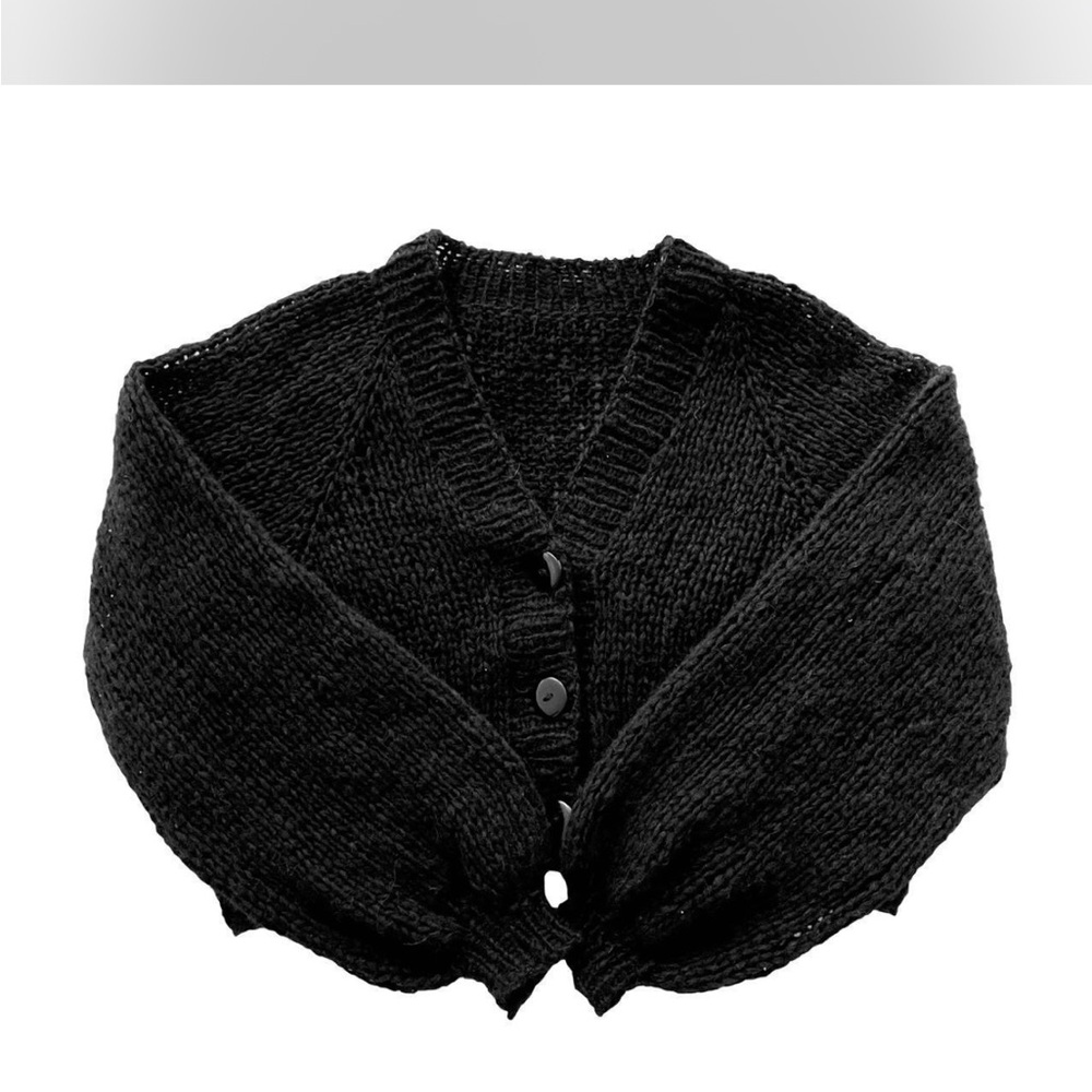 Alpaca Crop Cardi Size XS Acne Studios Sweater